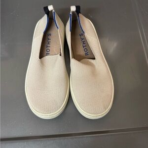 Rothy's Cream Slip-On Shoes